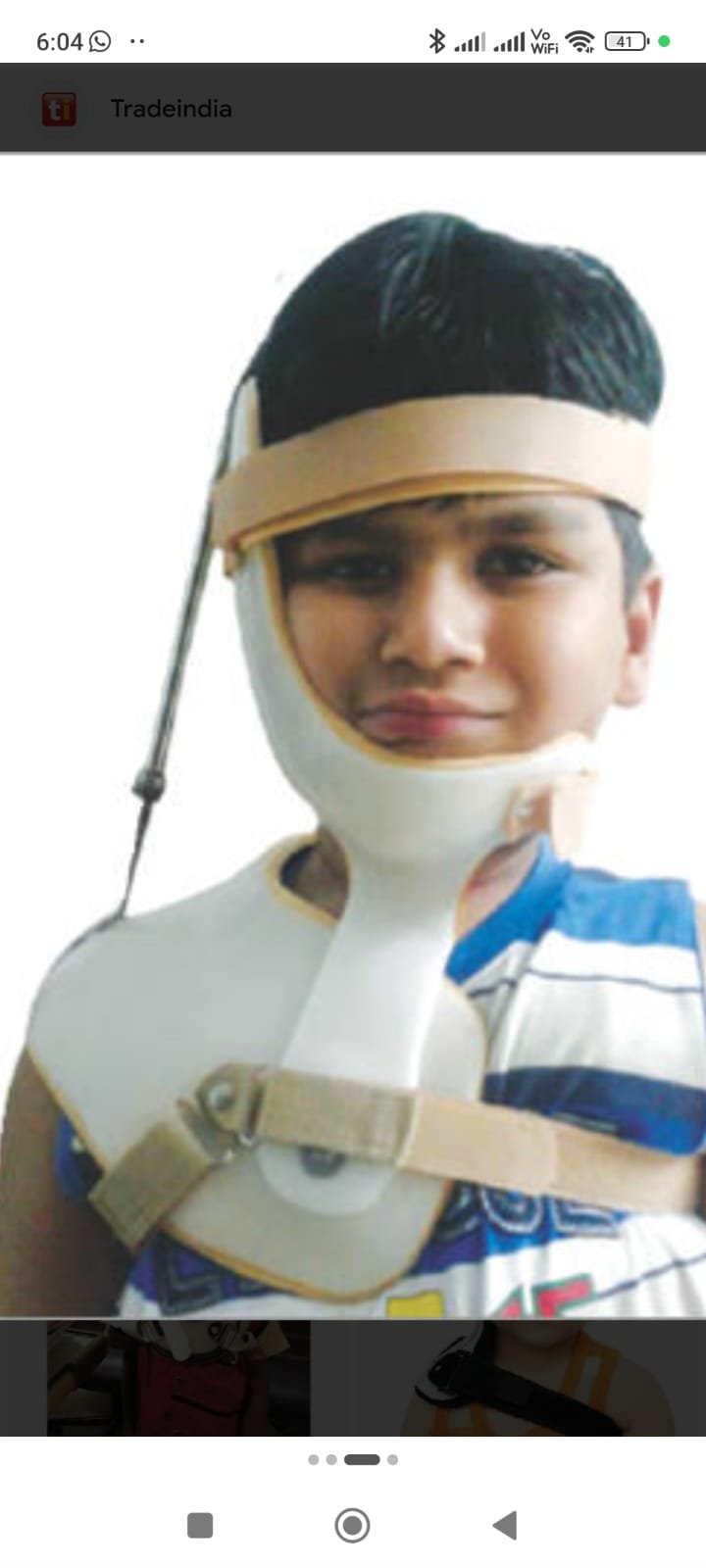 TORTICOLIS BRACE / CUSTOMIZE/